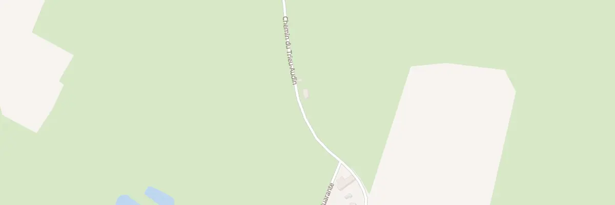 Plan du 2 Che du Trieu Audin à Vieux-Mesnil