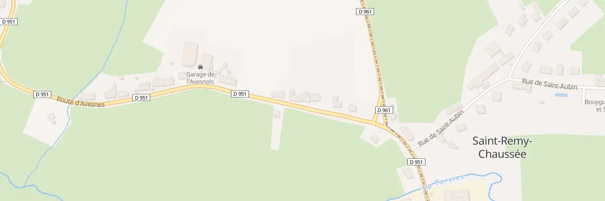 Plan du 1253 Rte d’Avesnes à Monceau-Saint-Waast
