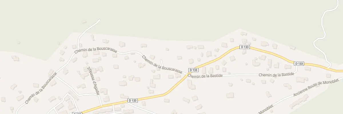 Plan du 5 Agadie Ou La Bastide à Saint-Hippolyte-du-Fort
