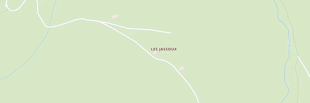 Plan du 5631A Les Jassoux Est à Saint-Anthème