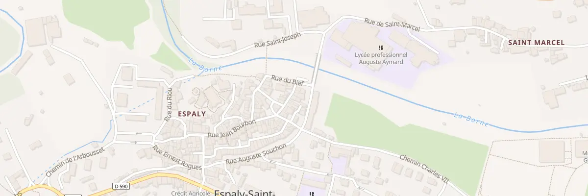Plan du 6 Rue Jacques Guitard à Espaly-Saint-Marcel