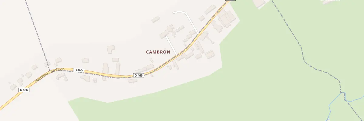 Plan du 12 Ham Cambron à Gercy