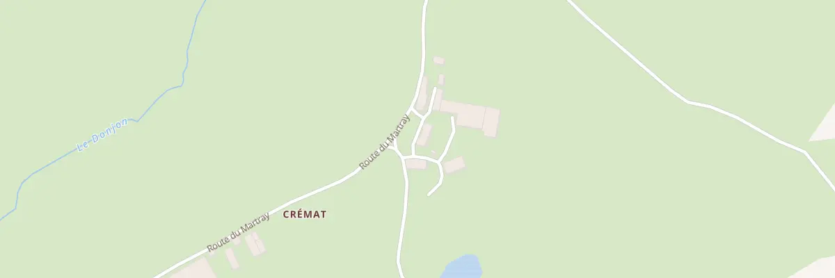 Plan du 7 Rte du Martray à Sémelay