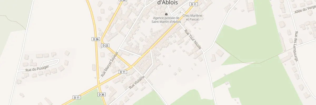 Plan du 98 Rue Julien Ducos à Saint-Martin-d’Ablois