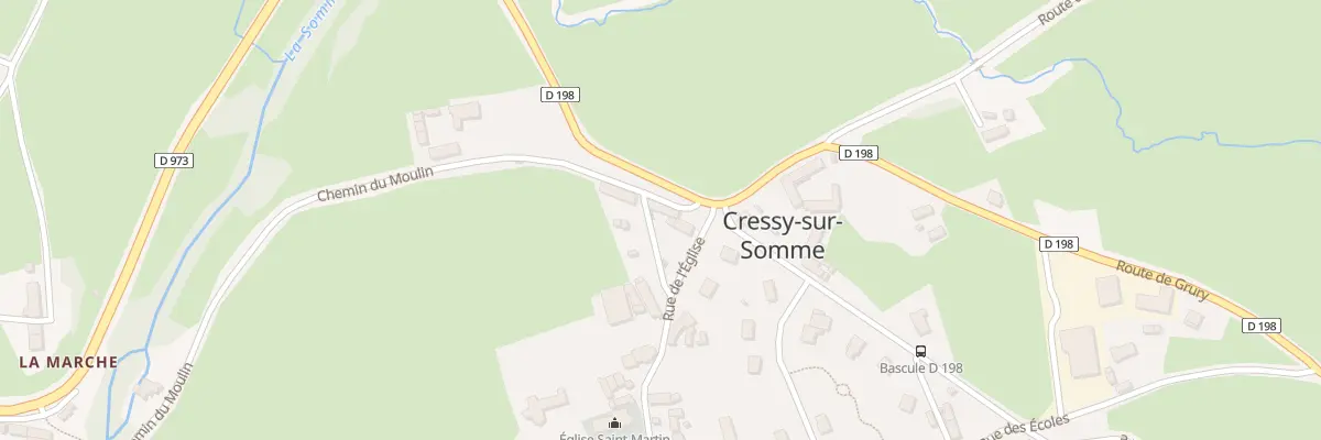 Plan du 5070 Le Bourg à Cressy-sur-Somme
