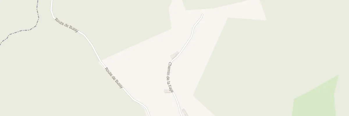 Plan du 35 Lafaye à Châtin