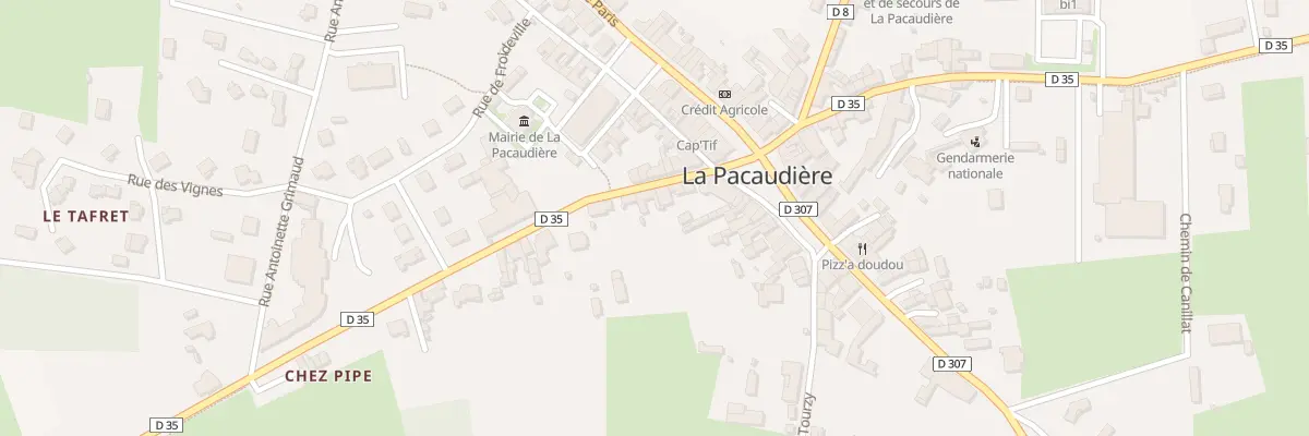 Plan du 57 Rte du Crozet à La Pacaudière