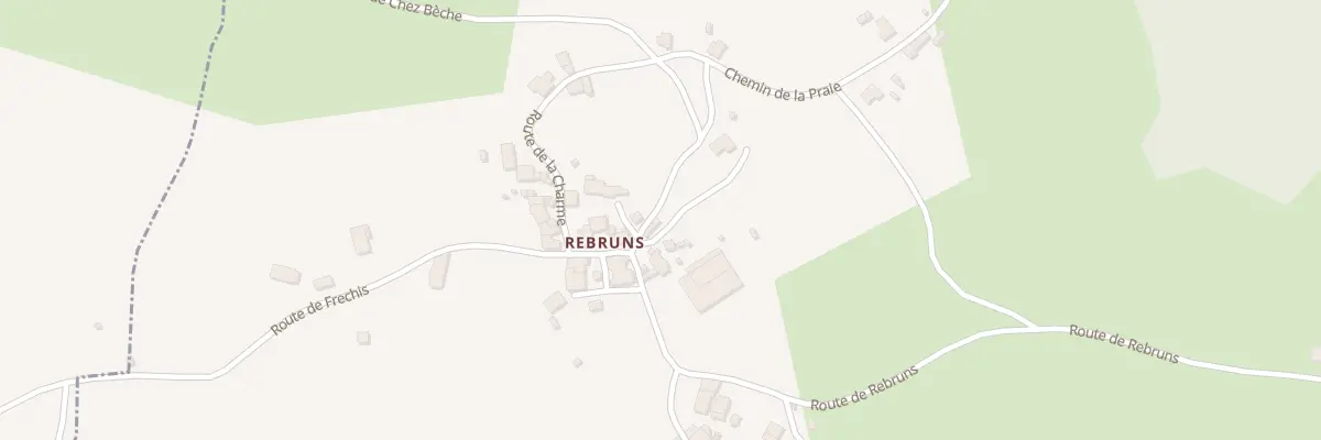 Plan du 2 Rte de la Charme à Changy