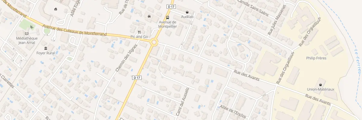 Plan du 92 Rue des Avants à Saint-Mathieu-de-Tréviers