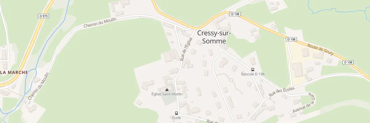 Plan du 5 Rue de l’Église à Cressy-sur-Somme