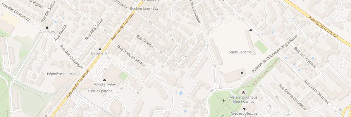Plan du 29B Rue Granier à Montpellier