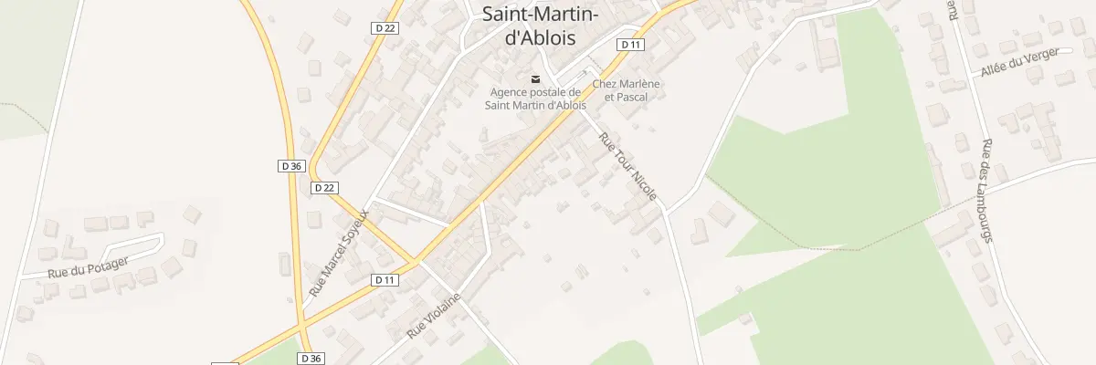 Plan du 86 Rue Julien Ducos à Saint-Martin-d’Ablois