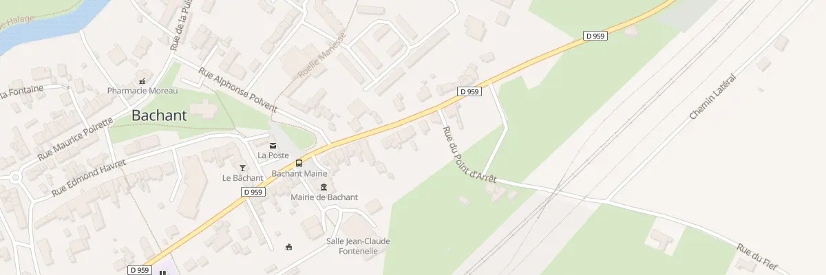 Plan du 154 Rue de Maubeuge à Bachant