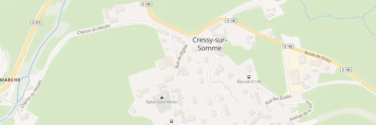 Plan du 1 Rue de l’Église à Cressy-sur-Somme
