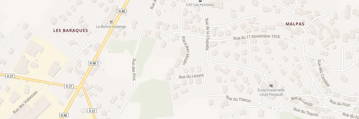 Plan du 22 Pl Jean Moulin à Cussac-sur-Loire