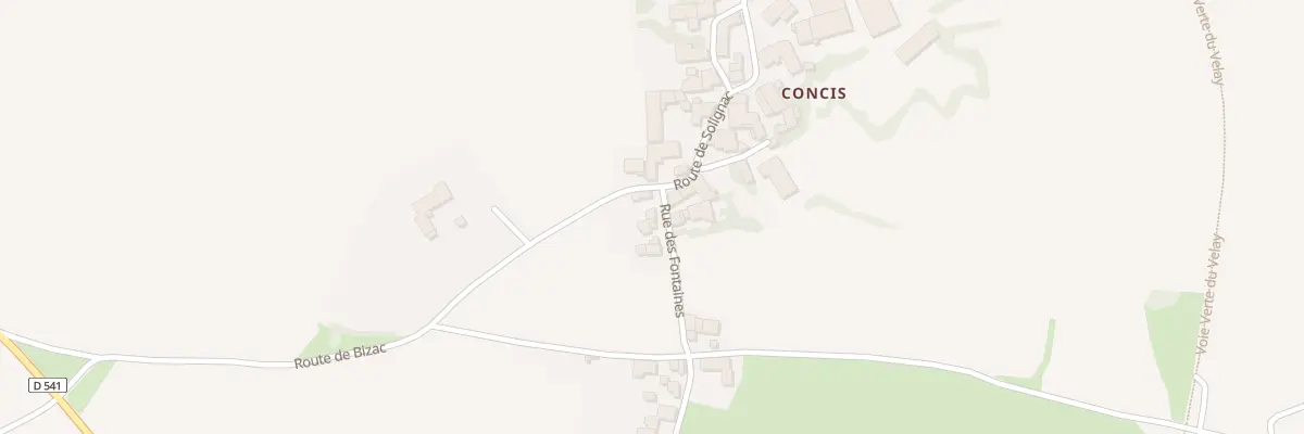 Plan du 5233 Concis à Solignac-sur-Loire