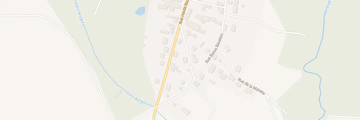Plan du 19 Rue Haute Baudoin à Pleurs