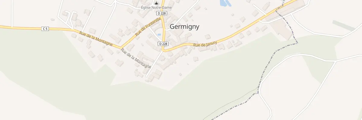 Plan du 4 Rue de Janvry à Germigny