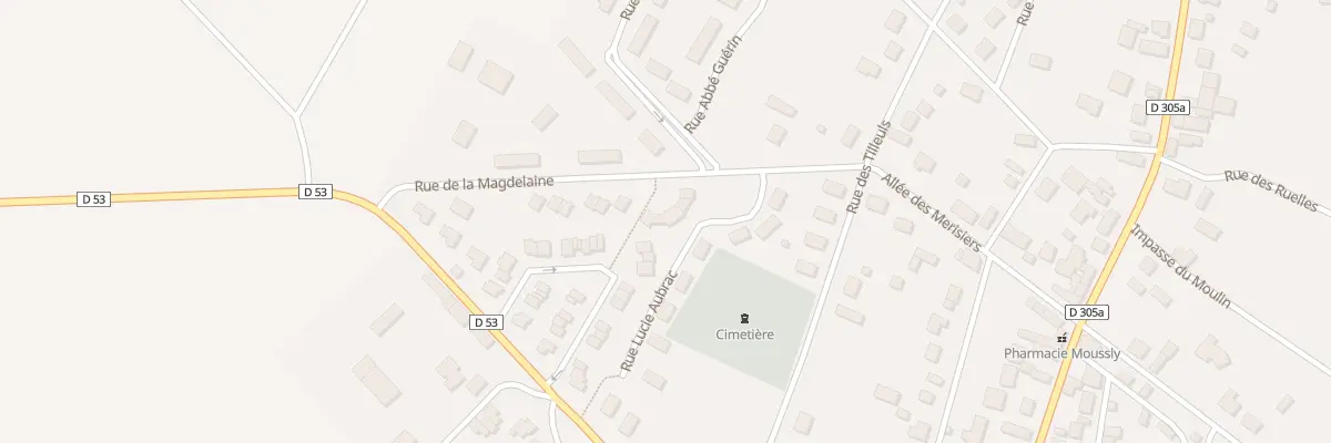 Plan du 22 Rue de la Magdelaine à Pleurs