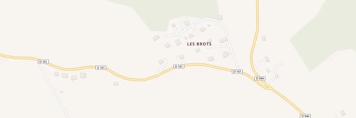 Plan du 196E Champs des Brots à Montigny-en-Morvan