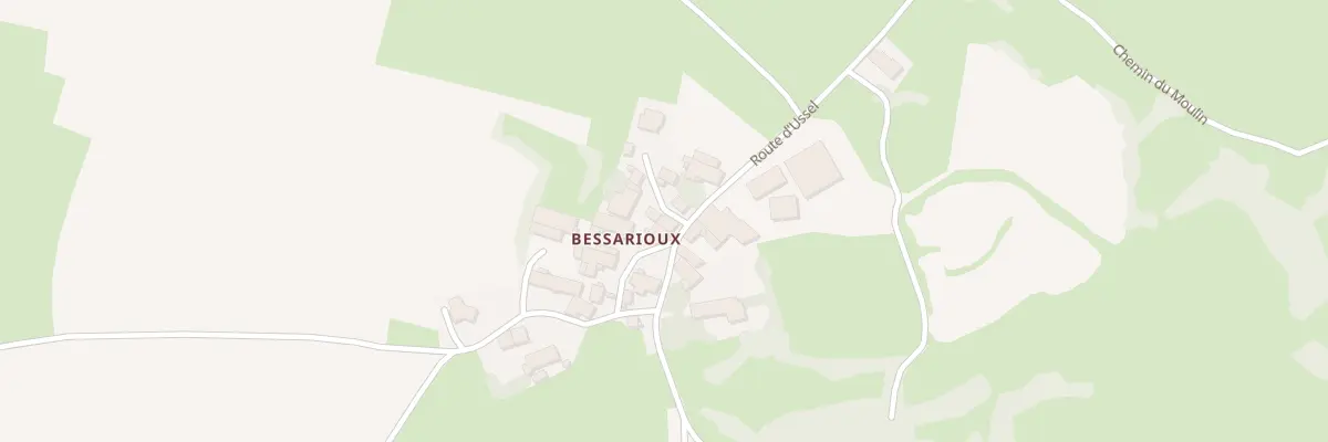 Plan du 3760 Rte d’Ussel au Brignon