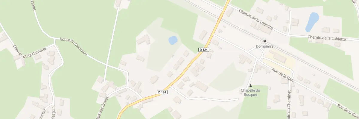 Plan du 17 Rue du Calvaire à Dompierre-sur-Helpe