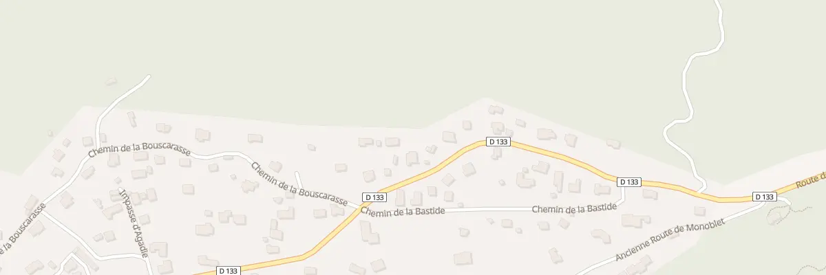 Plan du 9025 Rte de Monoblet à Saint-Hippolyte-du-Fort