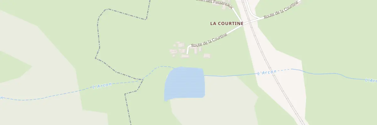 Plan du 639 Rte de la Courtine à La Pacaudière