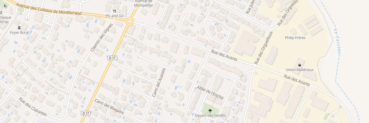 Plan du 122 Rue de l’Octroi à Saint-Mathieu-de-Tréviers
