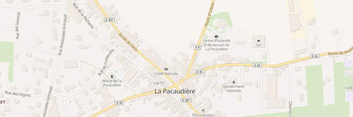 Plan du 32 Cour Notre Dame à La Pacaudière