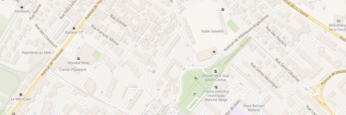 Plan du 34 Rue du Mas de Lemasson à Montpellier