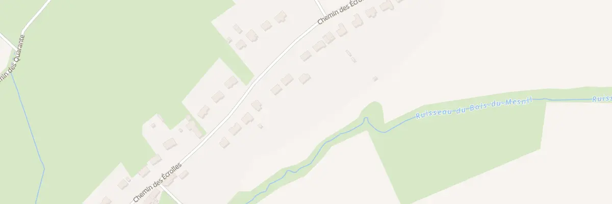 Plan du 22 Che des Ecrolies à Vieux-Mesnil
