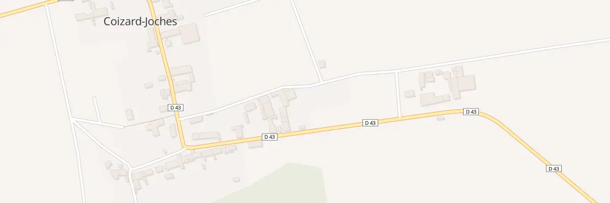 Plan du 8 Rue des Vallees à Coizard-Joches