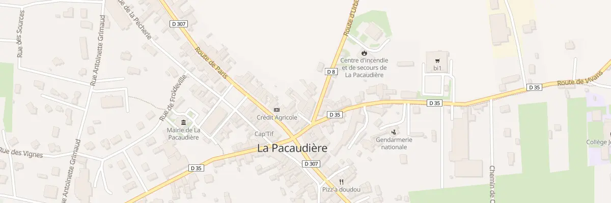 Plan du 22 Cour Notre Dame à La Pacaudière