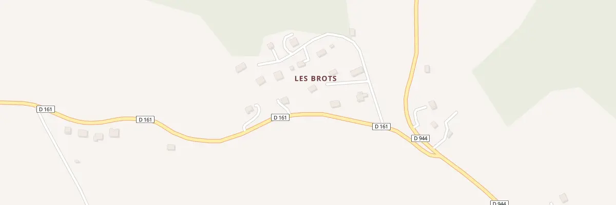 Plan du 196A Champs des Brots à Montigny-en-Morvan