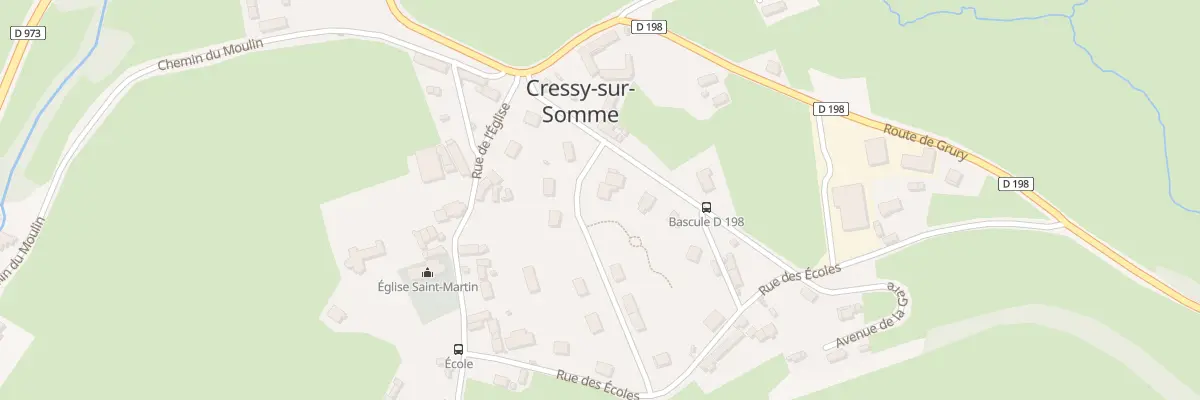 Plan du 3 Rue de l’Europe à Cressy-sur-Somme