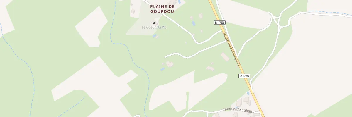 Plan du 5478 Plaine de Gourdou à Valflaunès