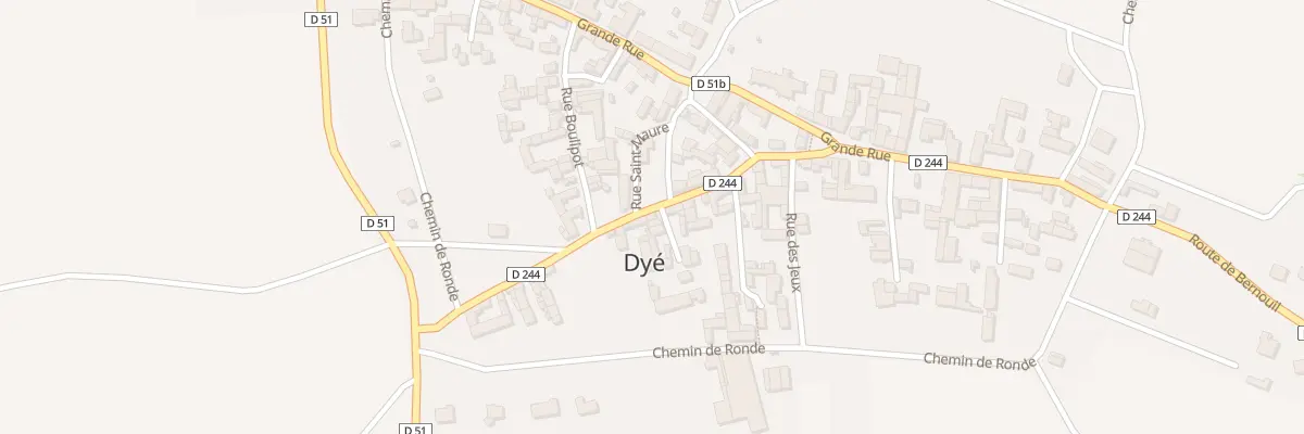 Plan du 6 Imp du Soleil à Dyé