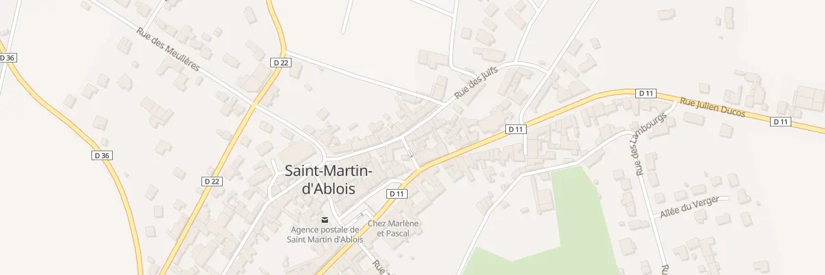 Plan du 20 Rue des Juifs à Saint-Martin-d’Ablois