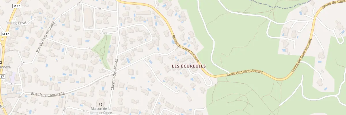 Plan du 168 Ach Anc Chem de Saint Vincent à Prades-le-Lez