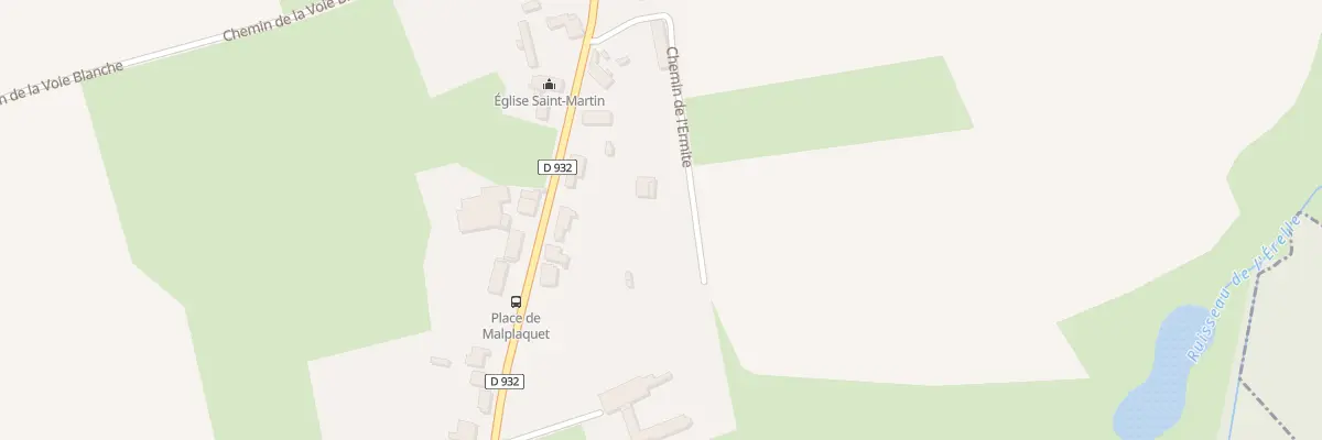 Plan du 52 Rte de Mons à Taisnières-sur-Hon