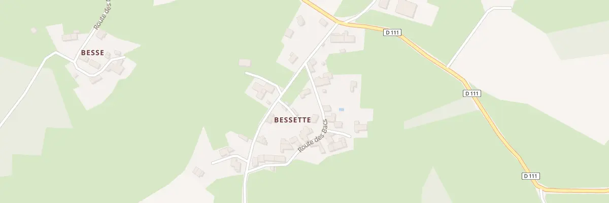 Plan du 5021 Bessette à Sauvessanges