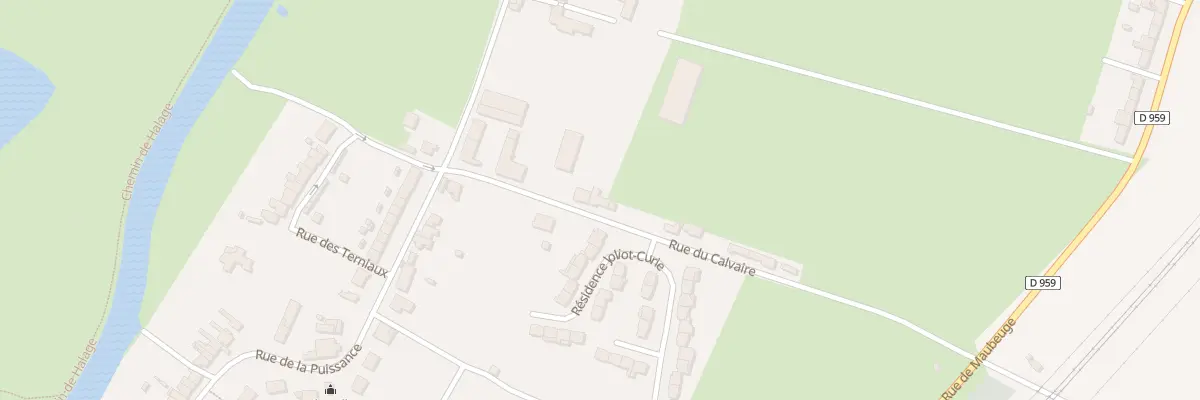 Plan du 3 Rue du Calvaire à Bachant