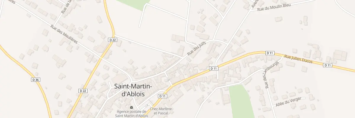Plan du 29 Rue des Juifs à Saint-Martin-d’Ablois
