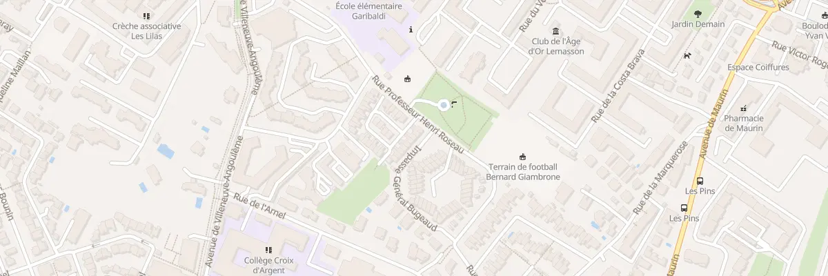 Plan du 23 Rue des Mas de Richemont à Montpellier