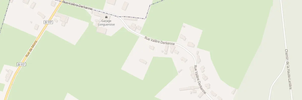 Plan du 75 Rue Valère Derkenne à La Longueville