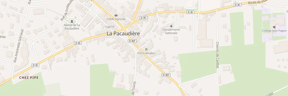 Plan du 101 Rte de Lyon à La Pacaudière
