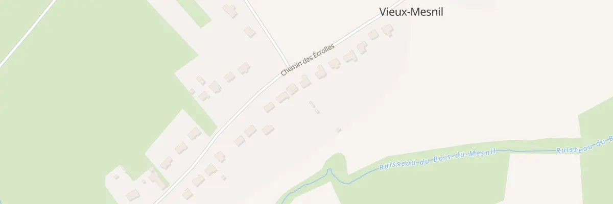 Plan du 28 Che des Ecrolies à Vieux-Mesnil