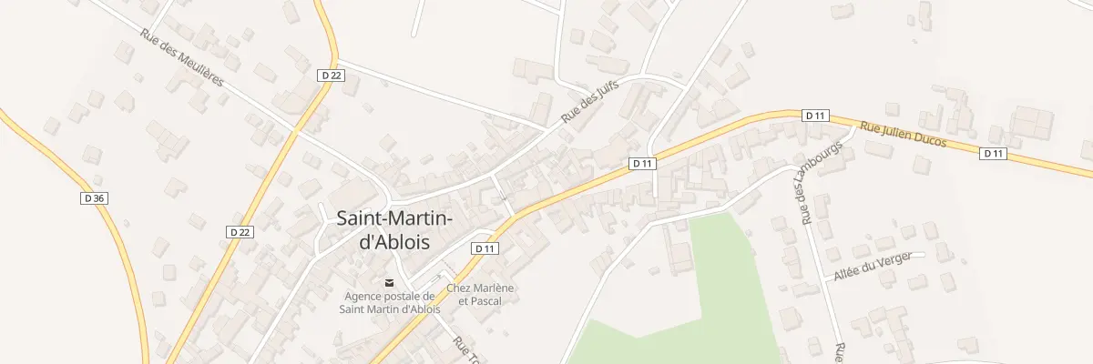 Plan du 61 Rue Julien Ducos à Saint-Martin-d’Ablois