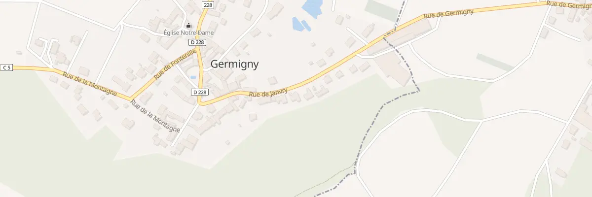 Plan du 14 Rue de Janvry à Germigny